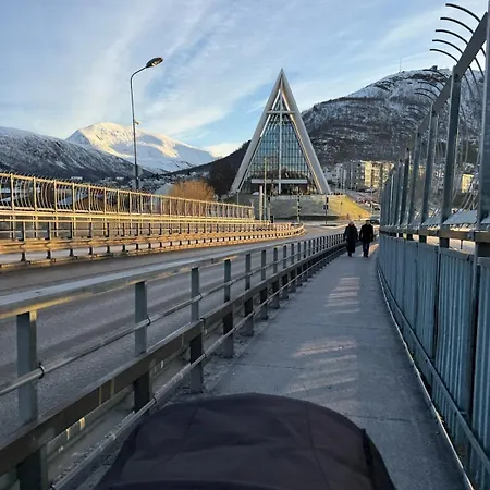 With Aurora Spot And Free Parking Tromsø
